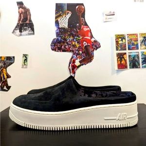 Size 12W - Nike Air Force 1 Lover XX Premium Sail Black AF1 BV8249-001 Mens 10.5